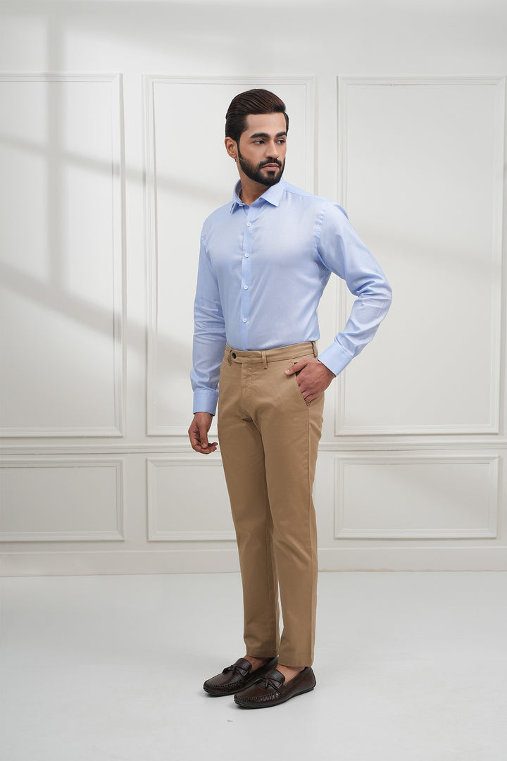 The Luxe Striped Beige Blazer( Color Option Of S No-6)