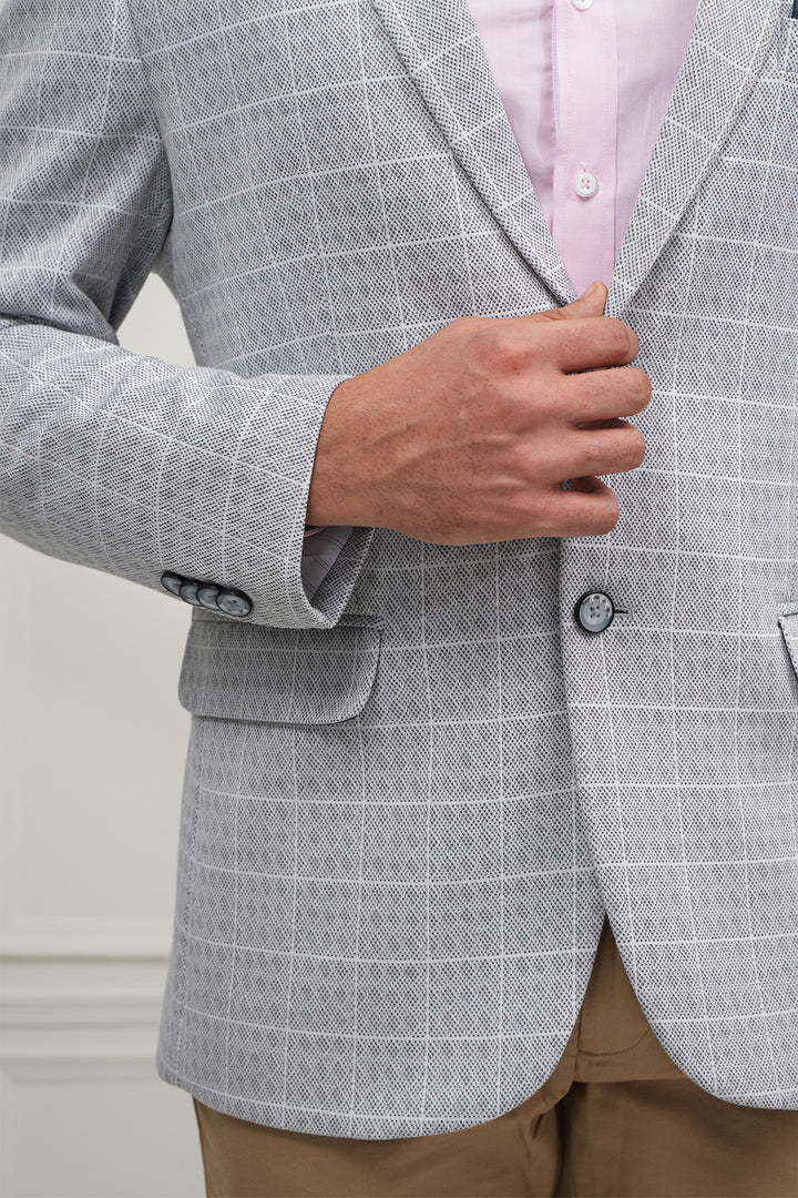 The Sophisticated Check Blazer