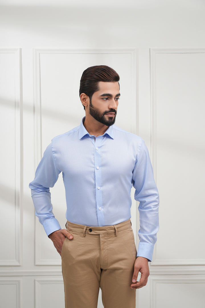 The Light Blue Smart Formal Shirt
