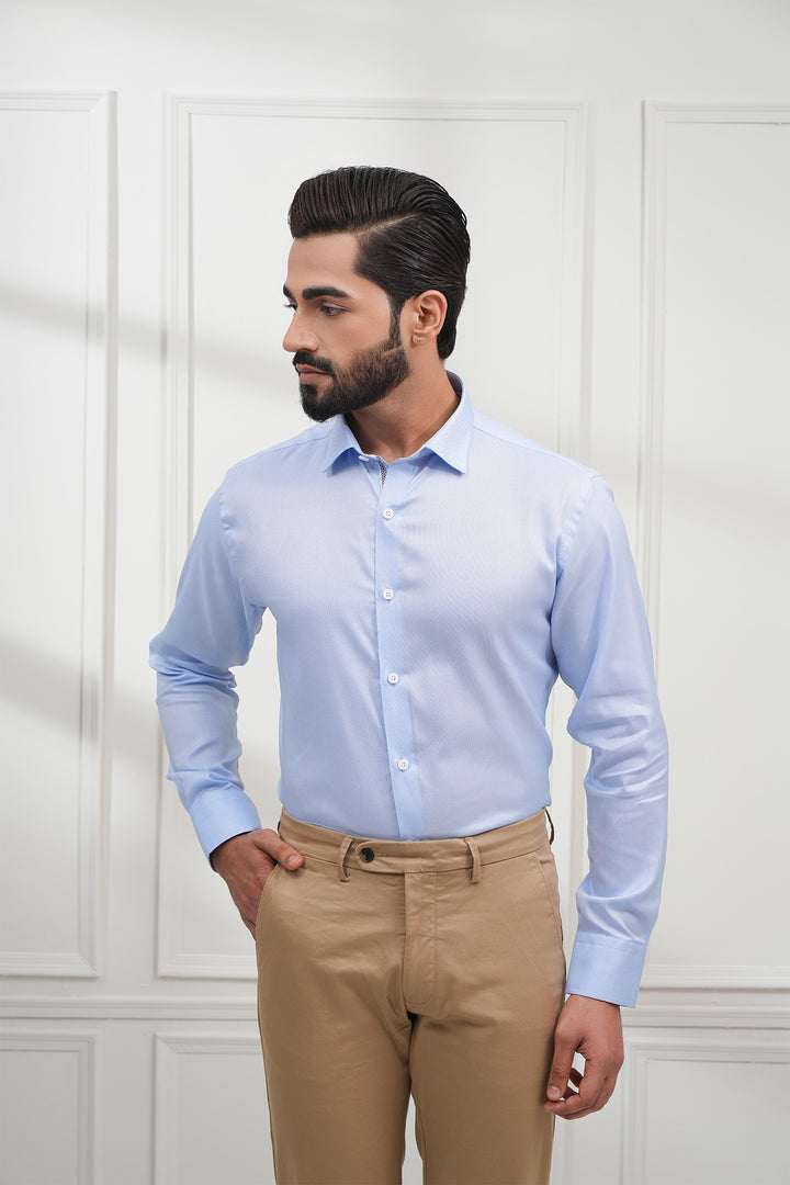 The Light Blue Smart Formal Shirt