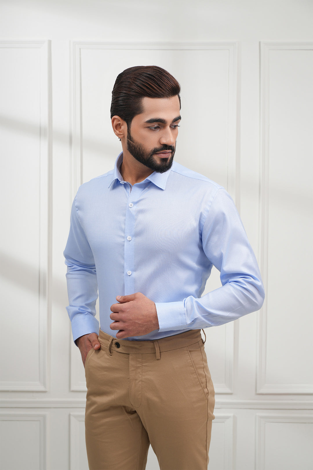 The Light Blue Smart Formal Shirt