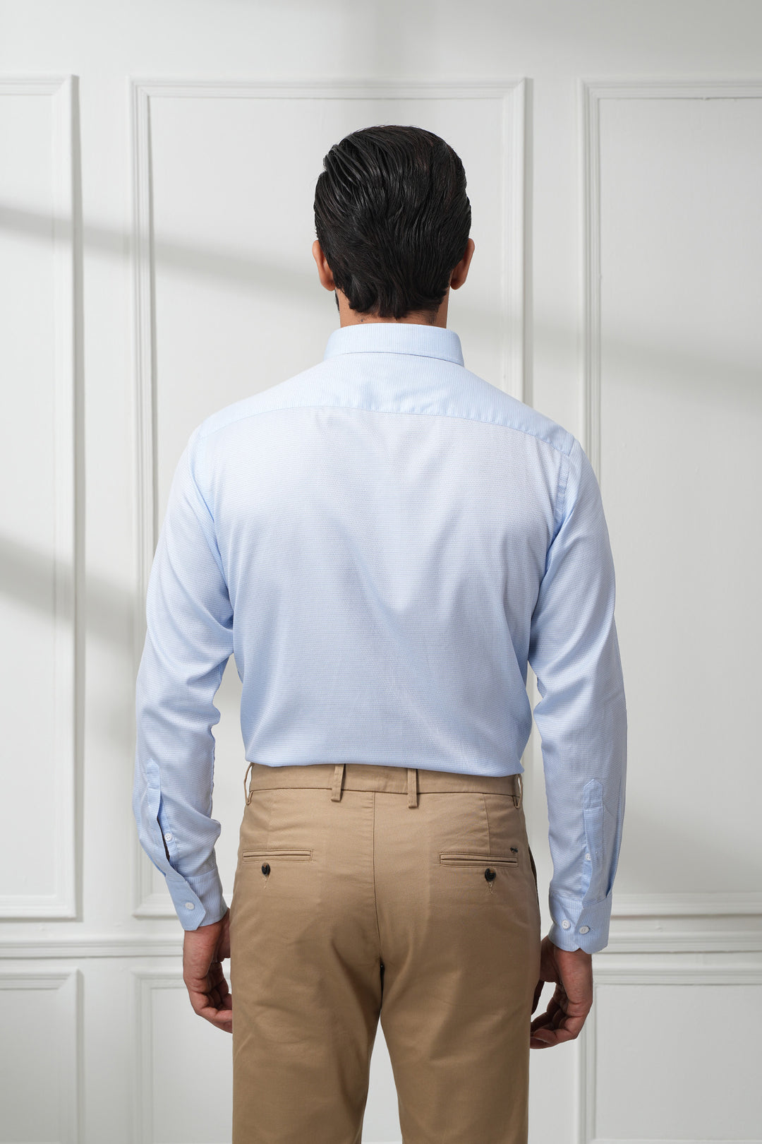 The Button Down Sky Blue Smart Formal Shirt