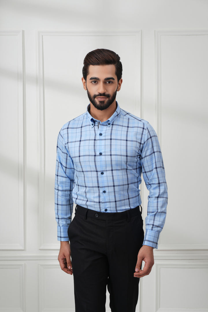 The Smart Check Formal Shirt
