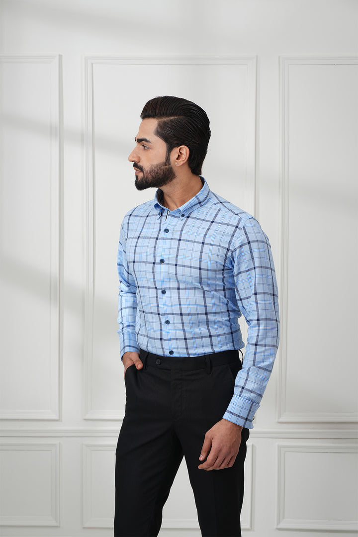 The Smart Check Formal Shirt
