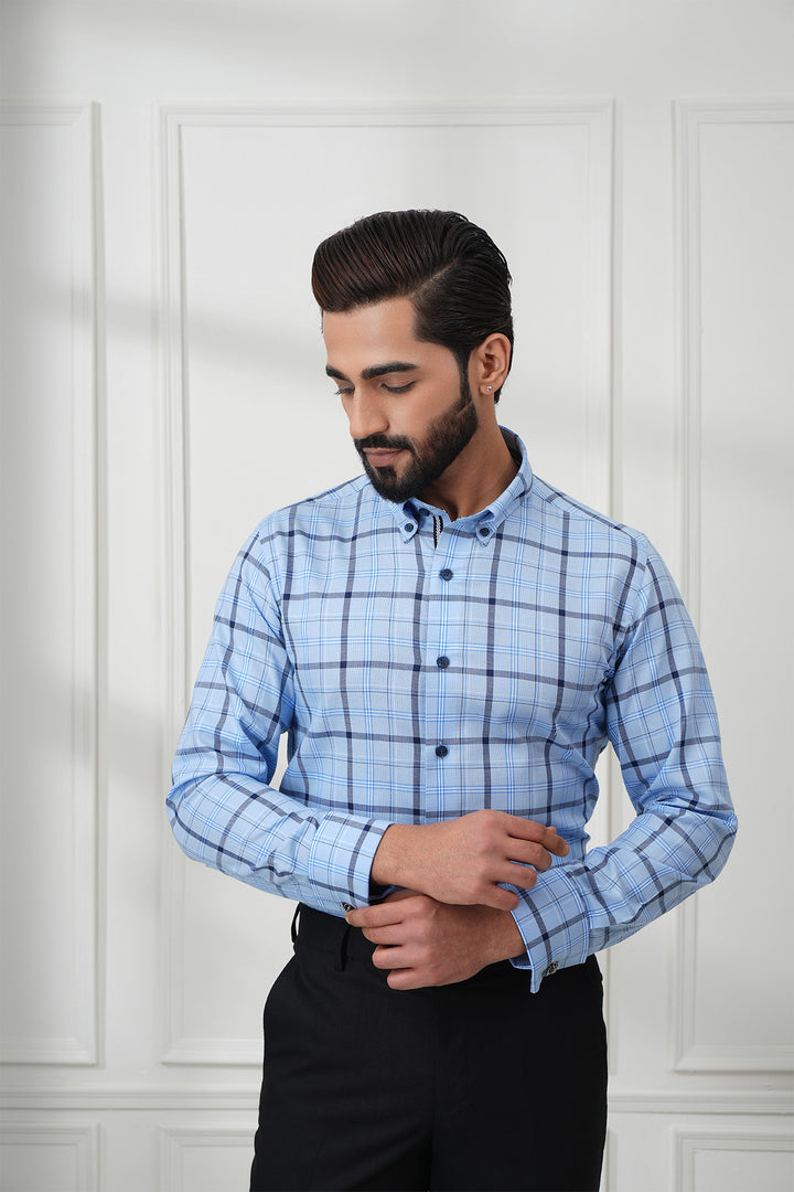 The Smart Check Formal Shirt