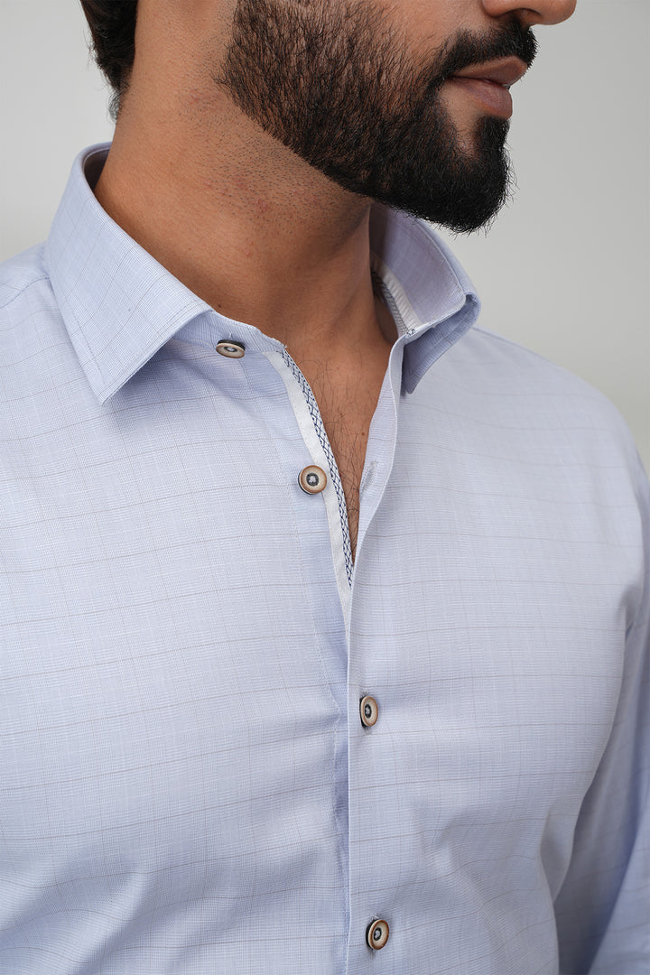 The Smart Check Formal Shirt
