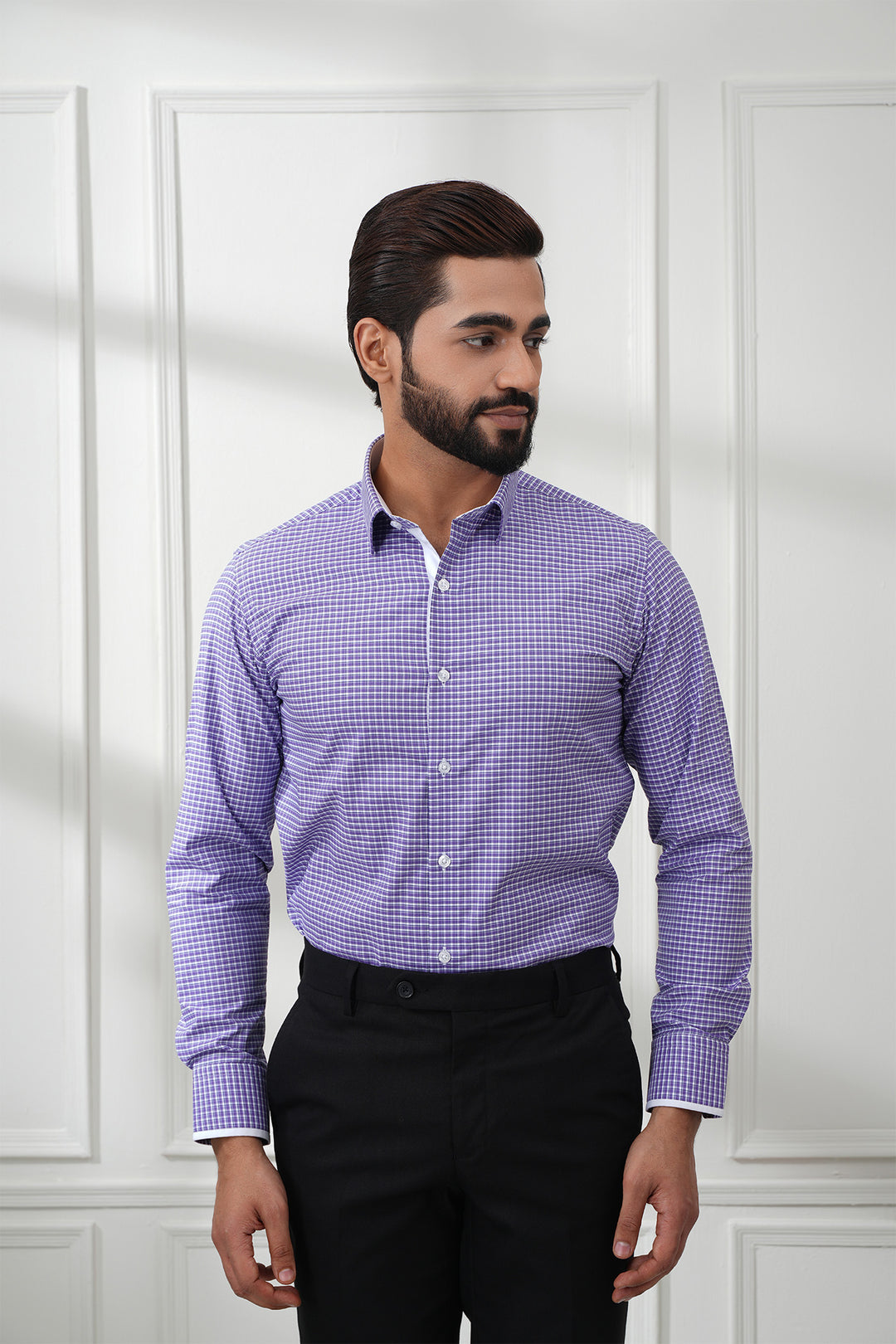 The Smart Check Formal Shirt