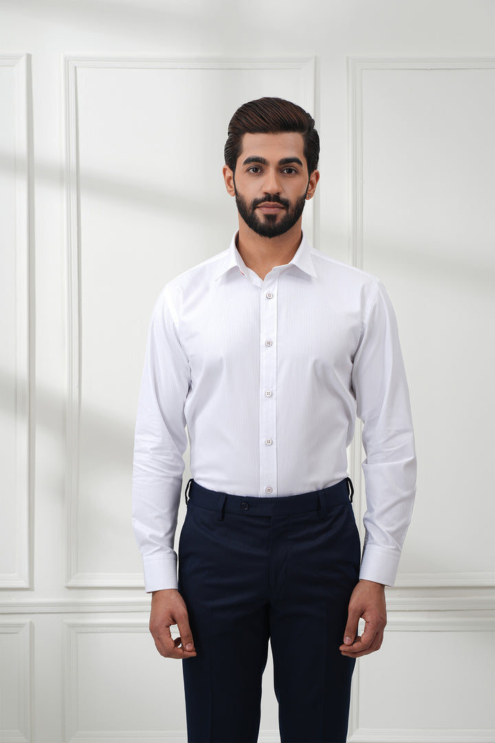 The Smart  Formal Stripes Shirt