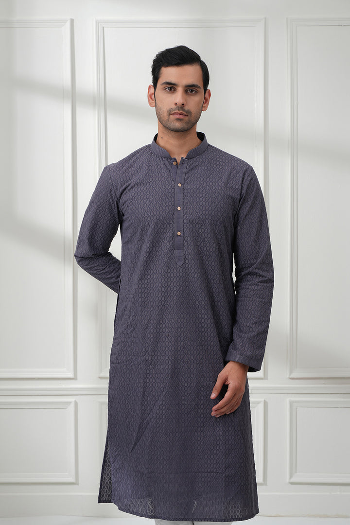 Chikankari Kurta With Trouser