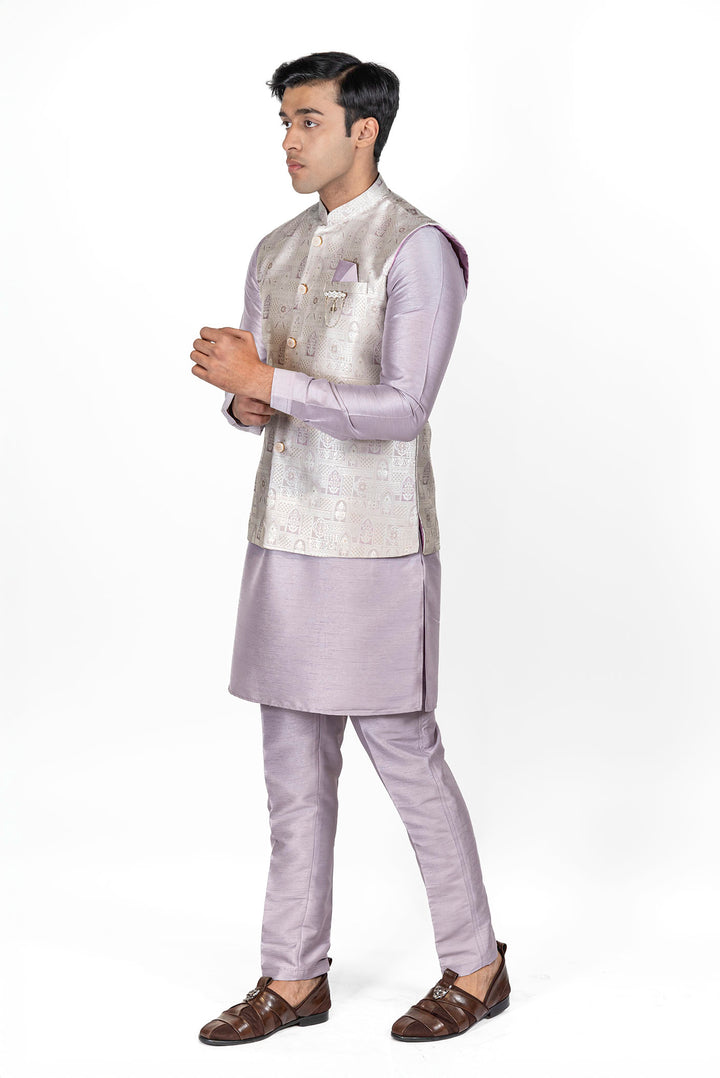 KURTA JACKET SET 2700
