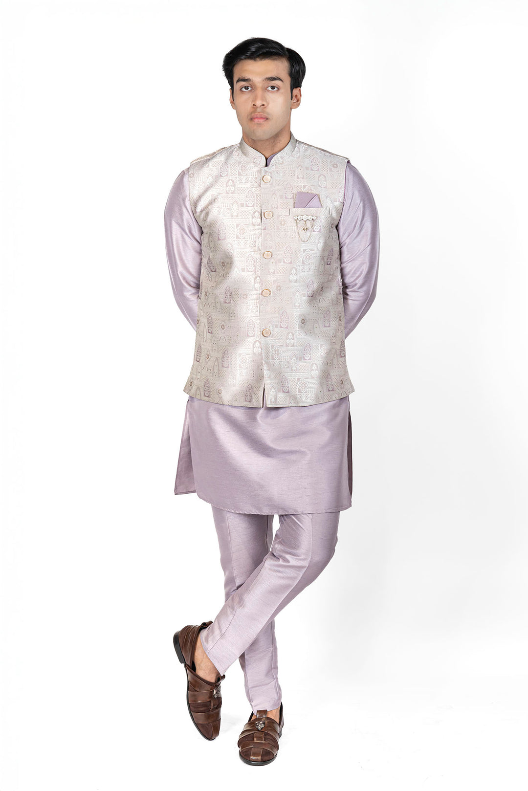 KURTA JACKET SET 2700